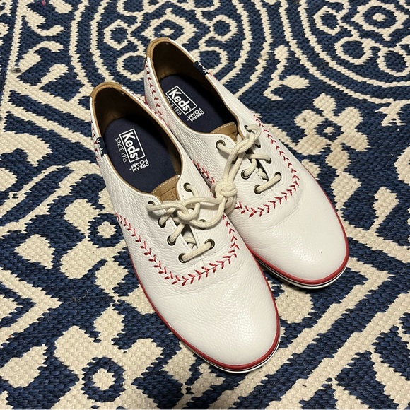 Keds Shoes Leather Baseball Keds Sneakers Poshmark